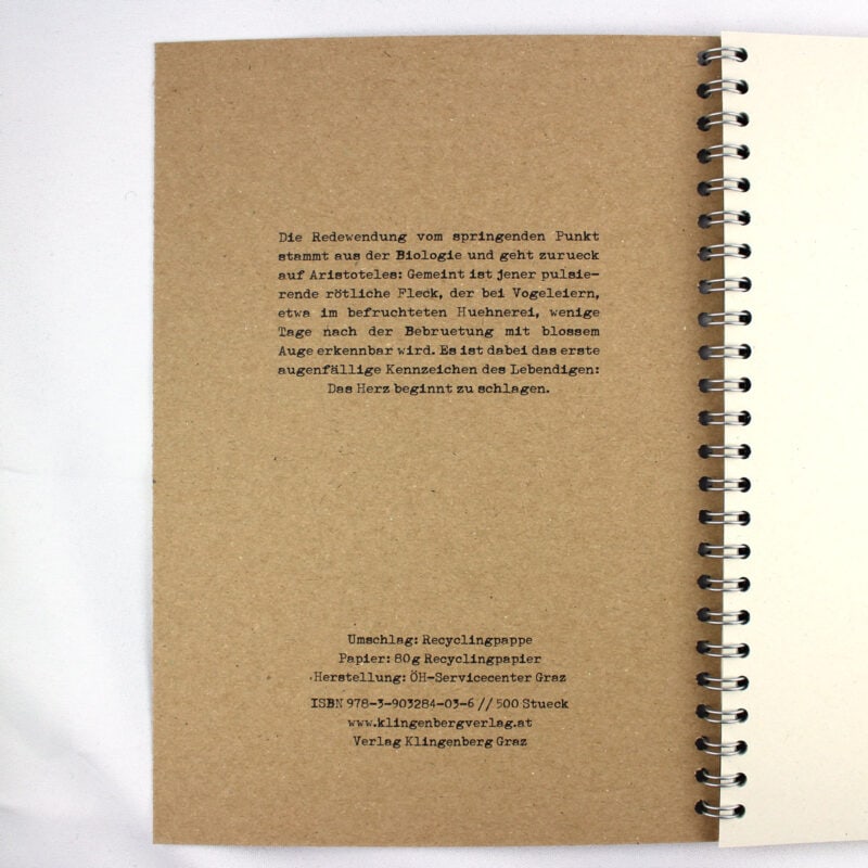 Der springende Punkt – Klingenberg-Notizbuch – Bild 3