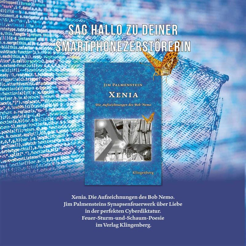 Poster zum Buch »Xenia« von Jim Palmenstein