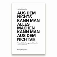 Michael Kanofsky Robert Reinagl Aus dm Nichts kann man alles machen