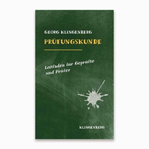 Georg Klingenberg Prüfungskunde Taschenbuch